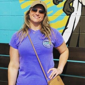 Light purple UCF tee